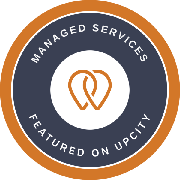 Upcity badge given to OneUp Networks