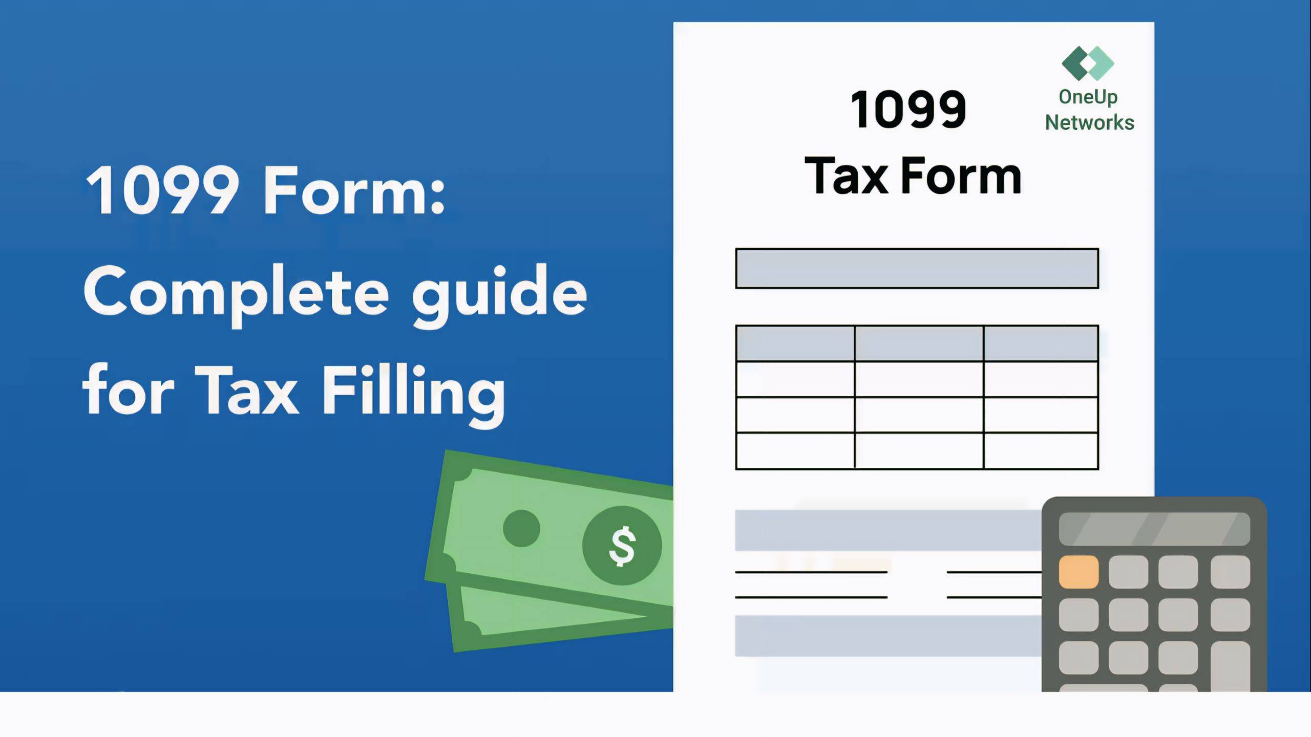 1099 form as a complete guide for tax filling