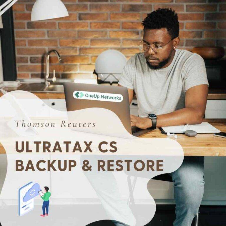 Thomson reuters UltraTax CS backup and restore data. Avoid Virtual office cs data loss by hosting n cloud for accountants with disaster recovery