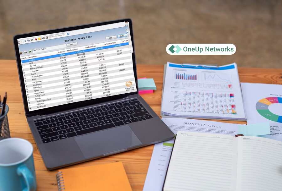 fixed assets cs management software hosting in the cloud with OneUp Networks