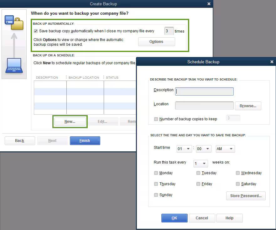 Backup QuickBooks Desktop Automatically WITH OneUp Networks