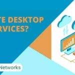 Illustration showing what Remote Desktop Services (RDS) is and how users access desktops from remote locations.