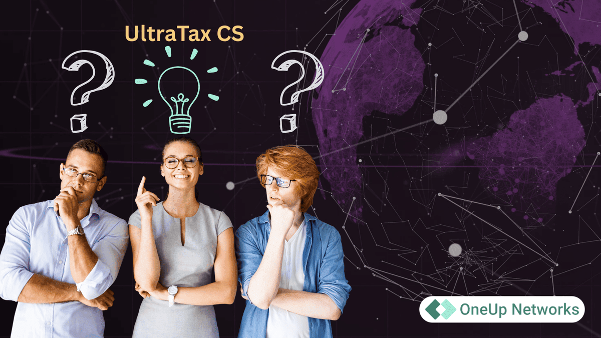 Thomson Reuters UltraTax CS cloud hosting FAqs explained by OneuP Networks, opt for demo and check pricing
