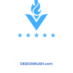 Design Rush Badge 1 white