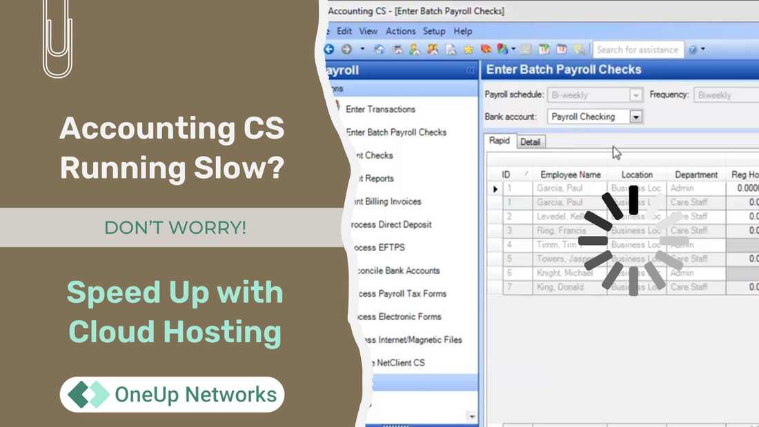 accounting cs slow loading