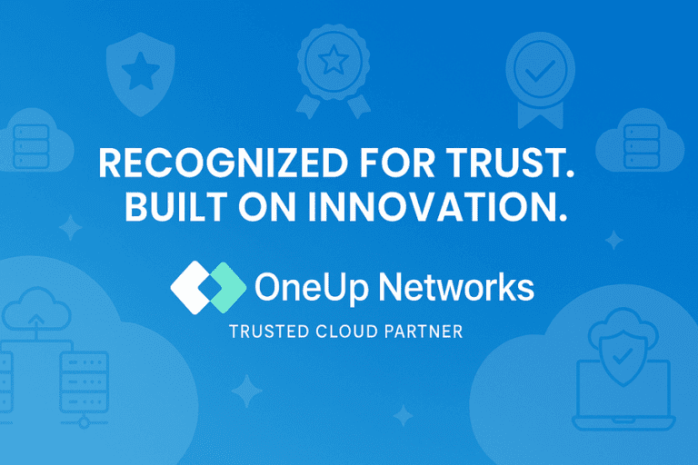 Oneup Networks awarded as trusted cloud partner by G2, Serchen, Alignable, Goodfirms, Upcity, designrush