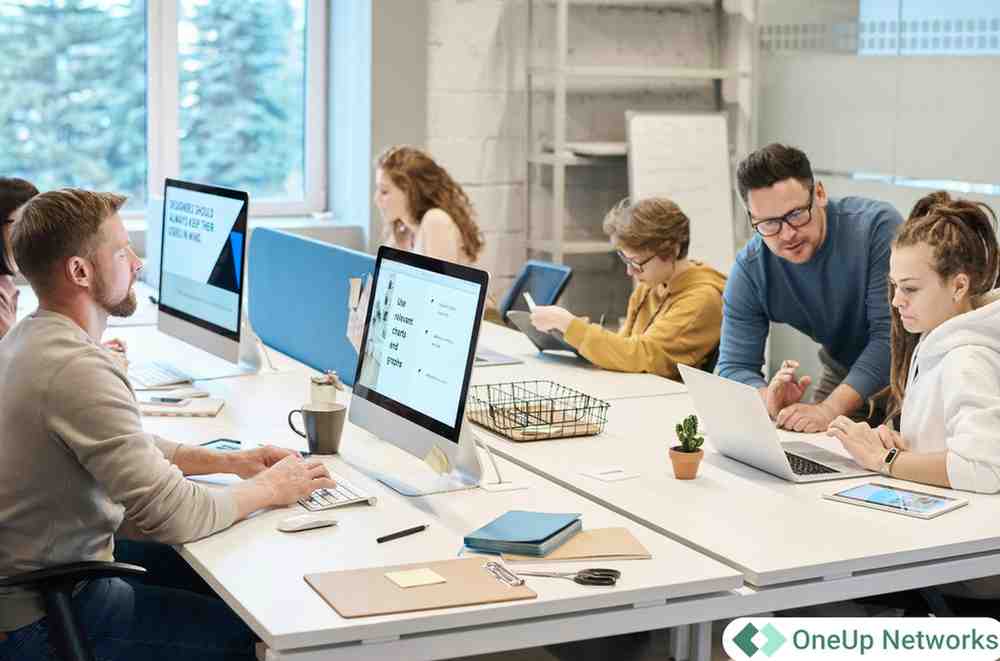 Office workspace showing CCH ProSystem fx Citrix vs RDP performance for CPA firms in a professional multi-user environment