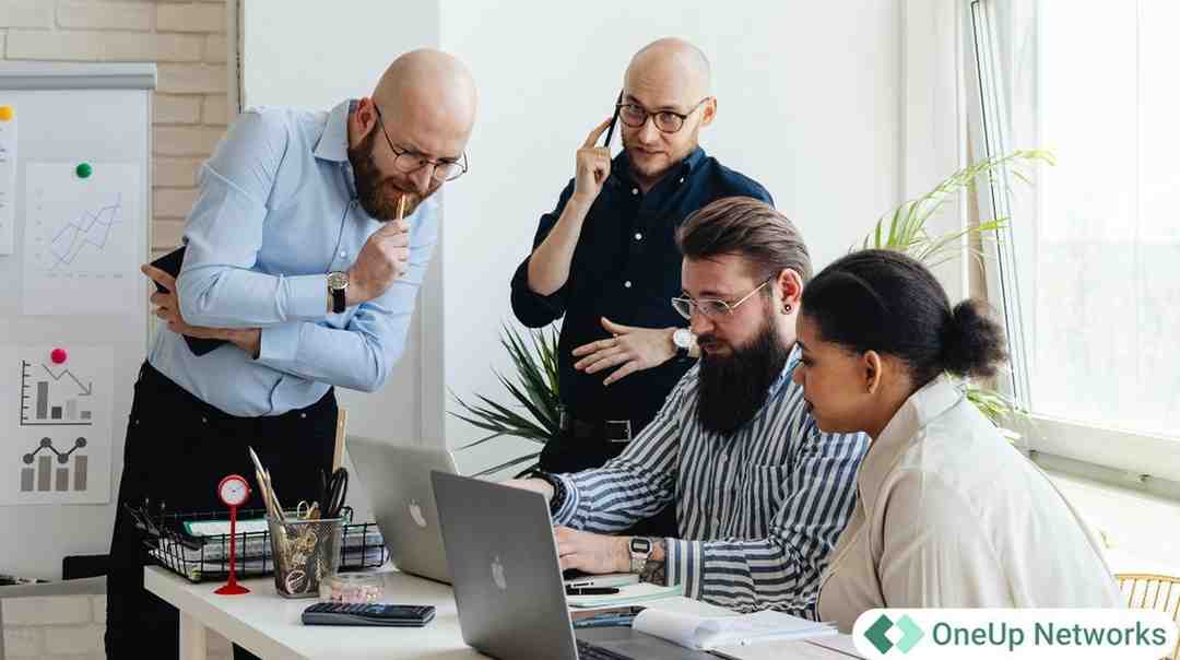 CPA team reviewing cloud hosting performance and tax season workflow