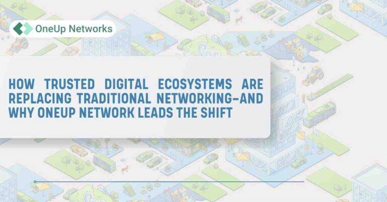 trusted digital ecosystems replacing traditional networking cloud infrastructure modern business systems transformation