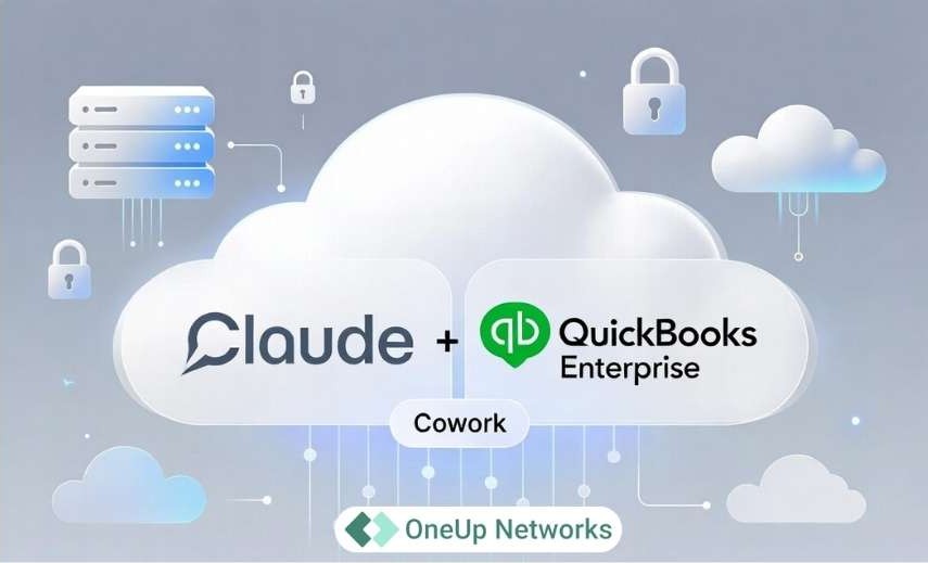 claude and cowork integration with quickbooks enterprise on cloud hosted server environment