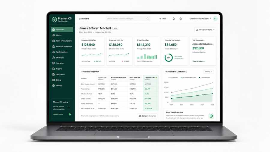 planner cs cloud hosting with oneup networks